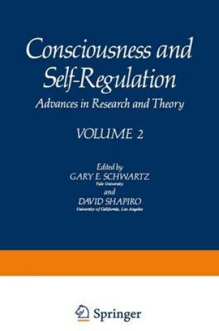 Cover of Consciousness and Self-Regulation