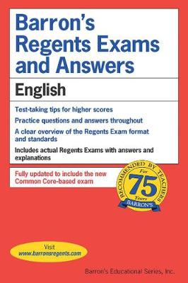 Cover of Regents Exams and Answers: English