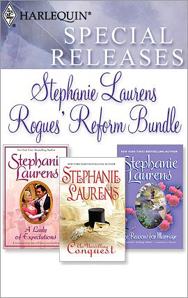 Book cover for Stephanie Laurens Rogue's Reform Bundle