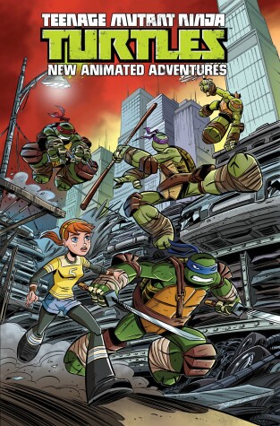 Book cover for Teenage Mutant Ninja Turtles: New Animated Adventures Volume 1