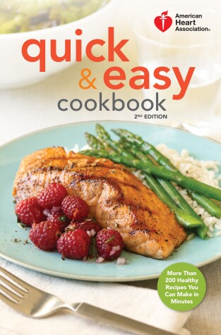 Book cover for American Heart Association Quick & Easy Cookbook, 2nd Edition