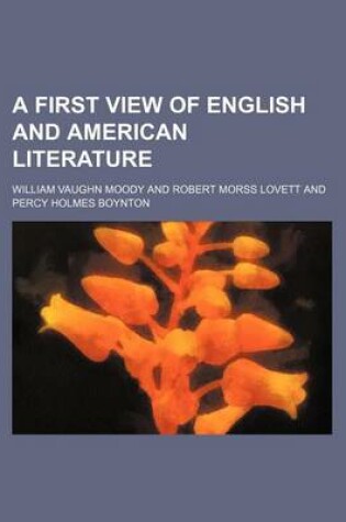 Cover of A First View of English and American Literature