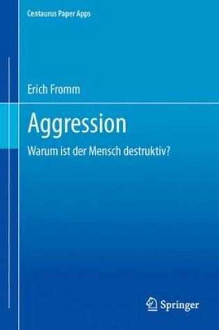 Cover of Aggression