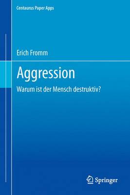 Book cover for Aggression