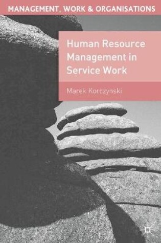 Cover of Human Resource Management in Service Work