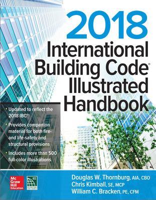 Book cover for 2018 International Building Code Illustrated Handbook