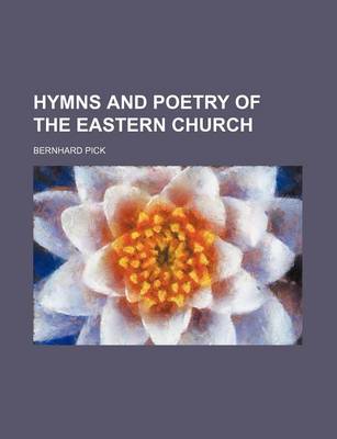 Book cover for Hymns and Poetry of the Eastern Church