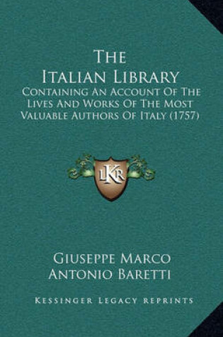 Cover of The Italian Library