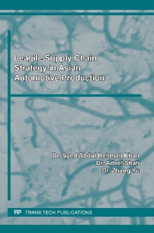 Cover of Leagile Supply Chain Strategy in Asian Automotive Production