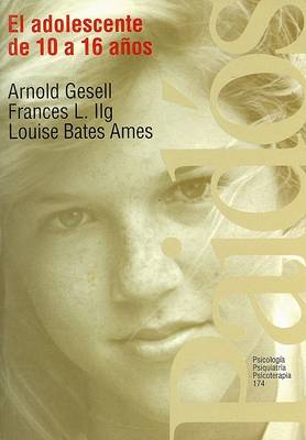 Book cover for El Adolescente de Diez A Dieciseis Anos