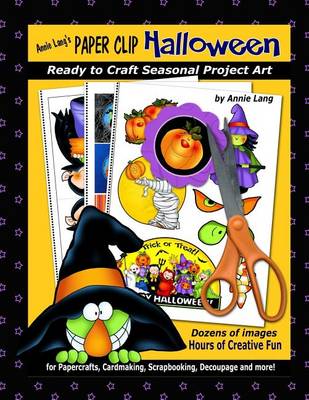 Book cover for Annie Lang's Paper Clip Halloween