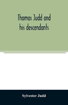 Book cover for Thomas Judd and his descendants