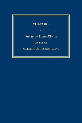 Book cover for Complete Works of Voltaire 12