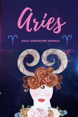 Book cover for Aries Daily Horoscope Journal