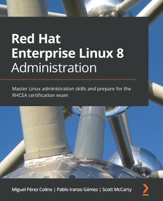 Book cover for Red Hat Enterprise Linux 8 Administration