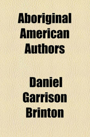 Cover of Aboriginal American Authors