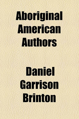 Book cover for Aboriginal American Authors