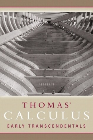 Cover of Thomas' Calculus Early Transcendentals