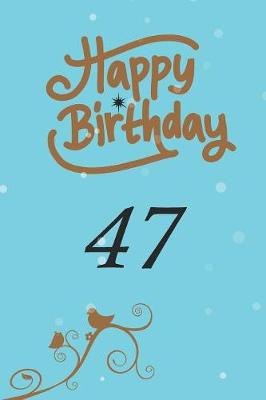 Book cover for Happy birthday 47