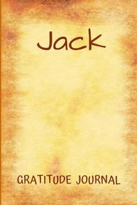 Book cover for Jack Gratitude Journal