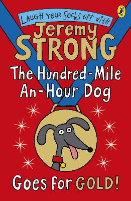Book cover for The Hundred-Mile-an-Hour Dog Goes for Gold!