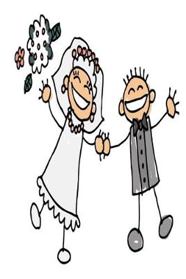Cover of Wedding Journal Cartoon Wedding