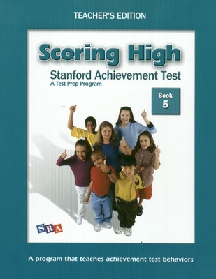 Cover of Scoring High on the SAT/10, Teacher's Edition and Poster Package, Grade 5