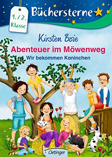 Book cover for Abenteuer im Mowenweg. Wir bekommen Kaninchen