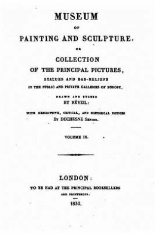 Cover of Museum of Painting and Sculpture, Or, Collection of the Principal Pictures