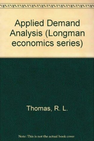 Cover of Applied Demand Analysis