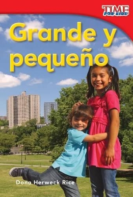 Book cover for Grande y peque o (Big and Little) (Spanish Version)