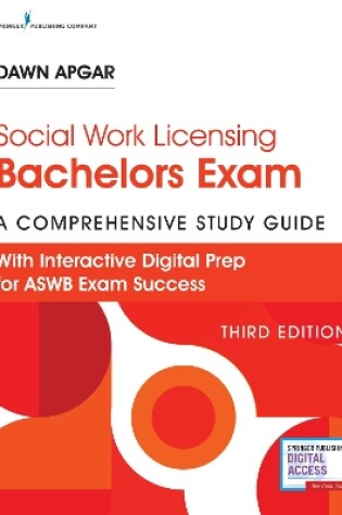 Cover of Social Work Licensing Bachelors Exam Guide