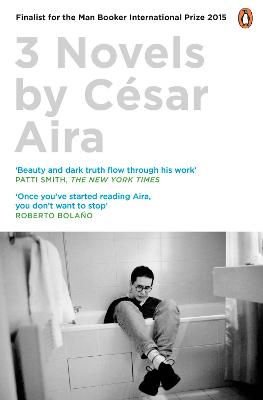 Book cover for Three Novels by César Aira