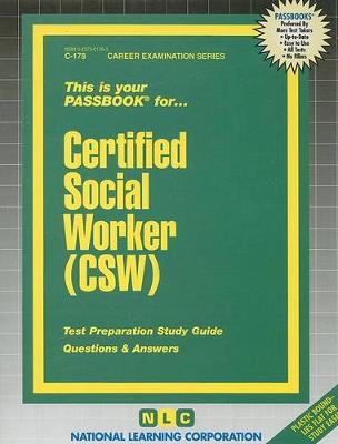 Book cover for Certified Social Worker (CSW)