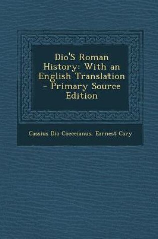 Cover of Dio S Roman History, Volume III