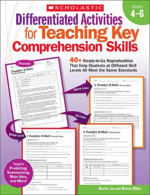 Book cover for Differentiated Activities for Teaching Key Comprehension Skills: Grades 4-6