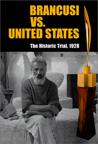 Book cover for Brancusi Vs United States