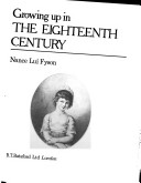 Cover of Growing Up in the Eighteenth Century