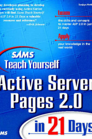 Cover of Sams Teach Yourself Active Server Pages 2.0 in 21 Days