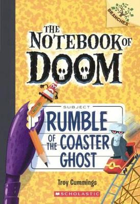 Book cover for Rumble of the Coaster Ghost