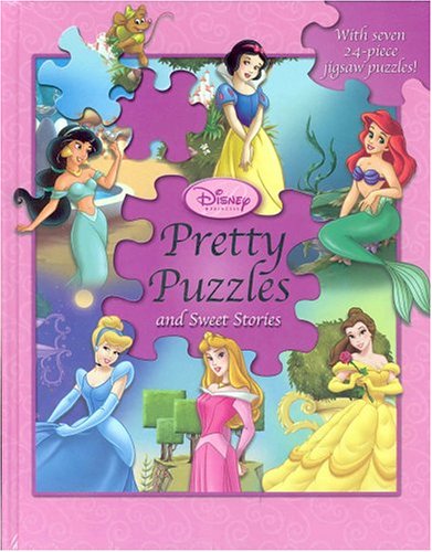 Book cover for Disney Princess Pretty Puzzles and Sweet Stories