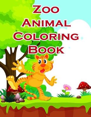 Cover of Zoo Animal Coloring Book