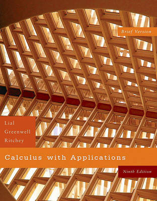 Book cover for Calculus with Applications, Brief Version Value Pack (Includes Just-In-Time Algebra of Calculus in the Management and Life Sciences & Mymathlab/Mystatlab Student Access Kit )