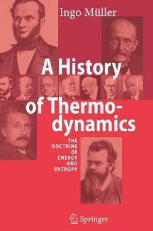 Cover of A History of Thermodynamics