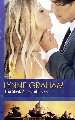 Book cover for The Sheikh's Secret Babies