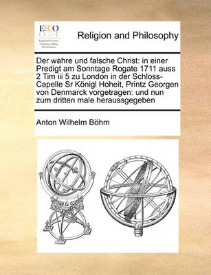 Book cover for Der wahre und falsche Christ