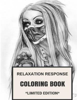 Book cover for Relaxation Response Coloring Book