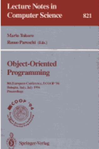 Cover of Ecoop '94 - Object-Oriented Programming
