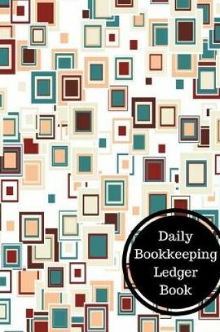 Cover of Daily Bookkeeping Ledger Book