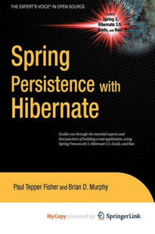 Cover of Spring Persistence with Hibernate